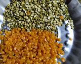 A picture of step 1 of Broken Wheat Masala khichdi.