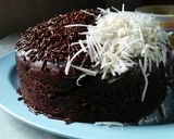 Foto langkah ke 8 dari resep Brownis Kukus Nyoklat No Mixer.