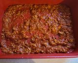 A picture of step 5 of Goat cheese turkey lasagna.
