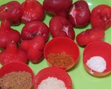 Foto langkah ke 1 dari resep Rujak Jambu Air (Rujak Bumbu Bangkok).