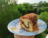 A picture of step 9 of Sour cream coffee cake (Jewish coffee cake).