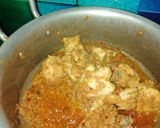 A picture of step 3 of Smoke chicken karahi biryani.