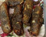 A picture of step 5 of Kuttu Atta Paneer Pakode.