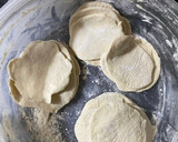 Foto del paso 2 de la receta: Gyozas de verdura y con carne 🧡