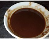 A picture of step 1 of Kabab wali Chutney (coriander and mints ki chutney).