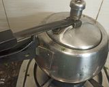 A picture of step 13 of Haryali Fusion Pulao.