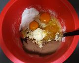 Foto del paso 2 de la receta: Queque de plátano chocolate