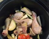 Foto del paso 4 de la receta: Pollo al jugo con verduras en olla de presión 🍗🍆