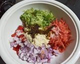 A picture of step 4 of Pachadi salad.