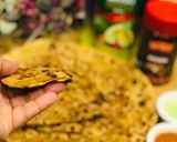 A picture of step 4 of Aloo Paratha.