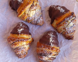 Foto del paso 27 de la receta: Croissants (v3) rellenos de crema de caramelo salado con chocolate negro