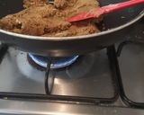 A picture of step 8 of Mohan Thaal (gram flour fudge).