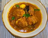 A picture of step 7 of Punjabi Egg Curry.