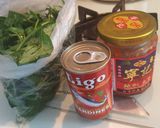 Foto langkah ke 1 dari resep Tumis kangkung vs sarden.