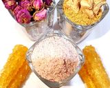 عکس مرحله 1 از دستور مسحوق زنجبیل و پودر گل محمدی