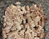 Foto del paso 1 de la receta: Cazuelitas con reciclado de pollo, espinacas y choclo
