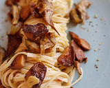 Foto del paso 7 de la receta: Tallarines con alcachofas y rovellons