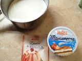Gofri mascarponés krémmel