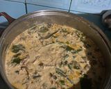 Foto langkah ke 4 dari resep Sayur lodeh jantung pisang.