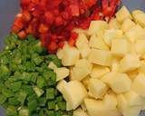 Foto del paso 1 de la receta: Guisado de verduras con jamón 🍲