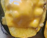 A picture of step 2 of Stuffed Acorn Squash.