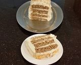 A picture of step 27 of Apple Spice Layer Torte with Caramel Mousse Filling and Frosting.