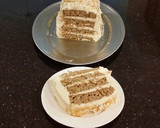 A picture of step 27 of Apple Spice Layer Torte with Caramel Mousse Filling and Frosting.