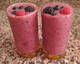 Foto del paso 5 de la receta: Smoothie de frutas del bosque 🍑