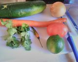 A picture of step 1 of Every day healthy salad.