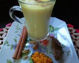 A picture of step 5 of Turmeric Latte.