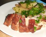 Ünnepi egészben sült csülök recept fázis 3 fotója