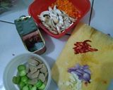 Foto langkah ke 1 dari resep Nasi goreng jamur petai #3.