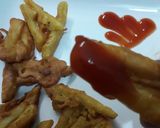 A picture of step 8 of Pakorha Fries.
