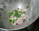 A picture of step 4 of Methi Leaves Kadhi.