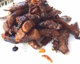 A picture of step 4 of Lamb In Ginger And Chili Garlic XO Sauce.
