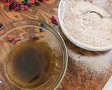 A picture of step 2 of Whole wheat cake Janmashtami special.