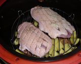 Kacsamell Air Fryerben sütve recept fázis 6 fotója
