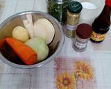 Karalábéleves recept fázis 1 fotója
