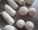 A picture of step 1 of Chum chum and rasgulla.