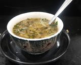 લેમન કોરીએન્ડર સૂપ (Lemon Coriander Soup Recipe In Gujarati) રેસીપી સ્ટેપ4ફોટો