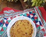 A picture of step 7 of Makai ki roti.