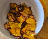 Foto del paso 4 de la receta: Chips de cáscaras de Calabaza😜