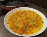 صورة لخطوة 5 من وصفة أومليت اسبانية (Tortilla Espagnole) بالفرن