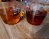 Foto langkah ke 1 dari resep Es Lemon Tea Nata de Coco (Nata de Coco Lemon Iced Tea).