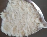 A picture of step 1 of Carrot Rice.