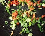 Foto del paso 3 de la receta: Torrejas de garbanzos y verduras
