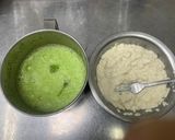 A picture of step 3 of Jade Egg Drop Soup with Soup Dumplings.