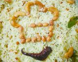 A picture of step 3 of Lemon rice.
