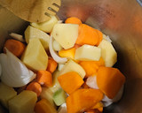 Foto del paso 1 de la receta: Puré de calabaza y verduritas