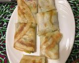 A picture of step 4 of Crispy masala dosa.